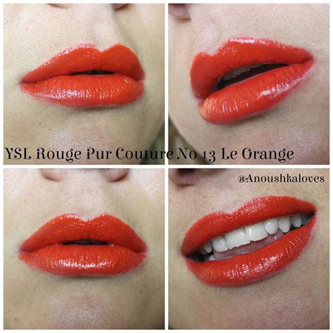 ysl lipstick le orange review|YSL lipstick color chart.